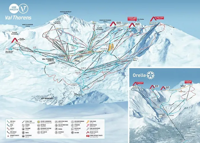 アパート Val-thorens Avec オレル